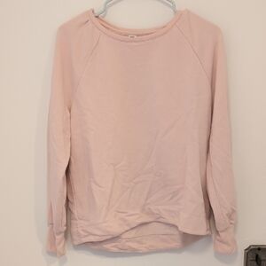 Old Navy Women's Blush Pink Sweatshirt